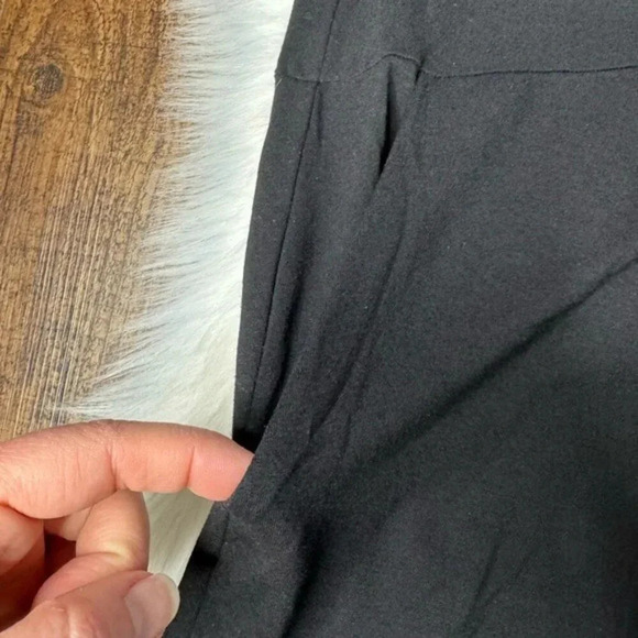 Eileen Fisher Black Dress with Pockets - Picture 6 of 6